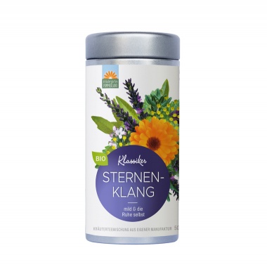 Bio-Kräutertee Teedose Sternenklang