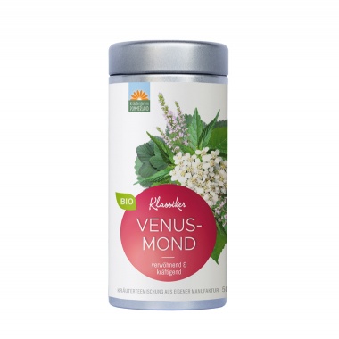 Bio-Kräutertee Teedose Venusmond