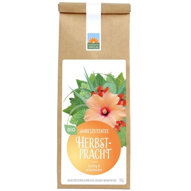 Bio-Kräutertee Herbstpracht Papiertüte