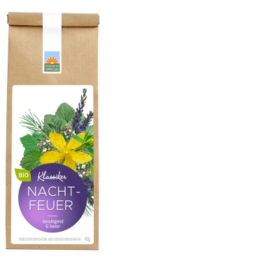 Bio-Kräutertee Nachtfeuer Papiertüte