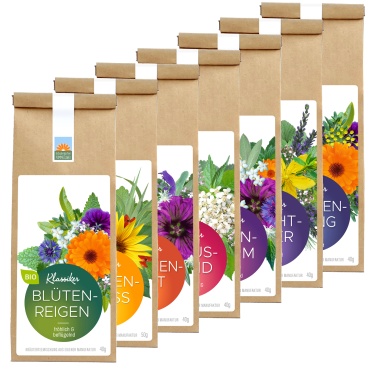 Bio-Kräutertee Paket Klassiker Papiertüten