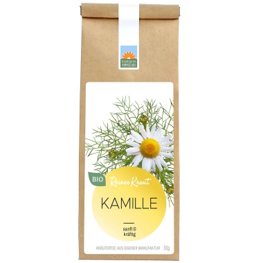 Bio-Kräutertee Kamille Papiertüte