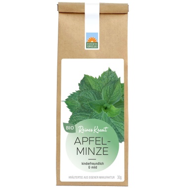 Bio-Kräutertee Apfelminze Papiertüte