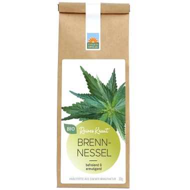 Bio-Kräutertee Brennnessel Papiertüte