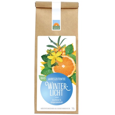 Bio-Kräutertee Winterlicht Papiertüte