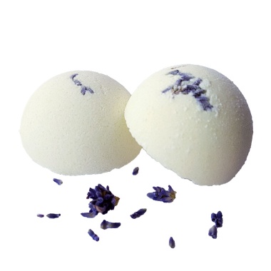 Bio-Kräutertee Badekugel Lavendel