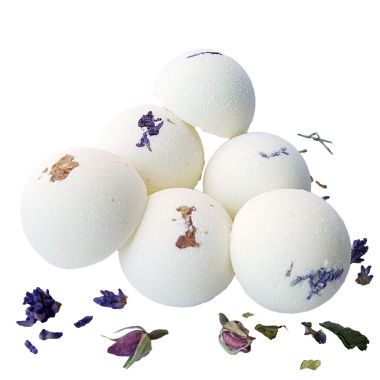 Bio-Kräutertee SET drei Badekugeln